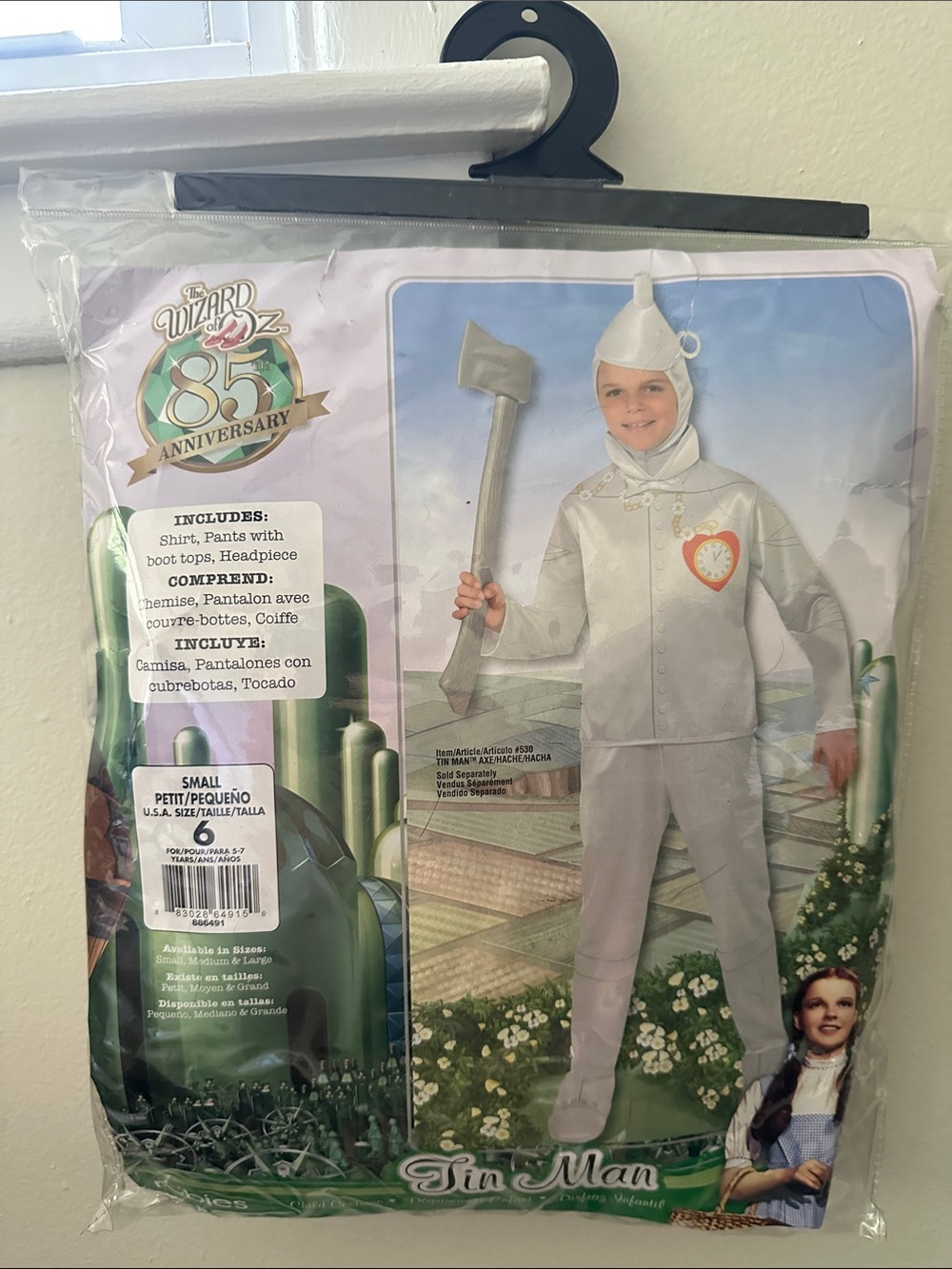 Rubie's Tin Man Costume - Silver